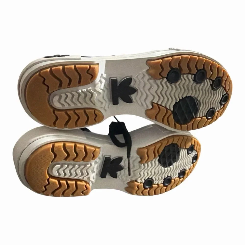 Adidas Originals Women's Nizza Trek‎ Black White Sneaker Boots Shoes Size 6.5 - Picture 5 of 7